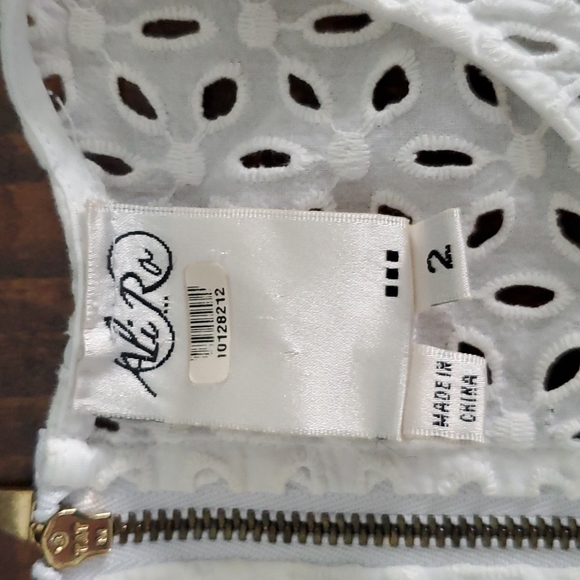 Ali Ro Jolene White Dress - Picture 8 of 9